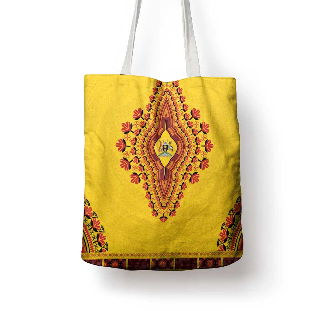 Uganda African Dashiki Tote Bag - Wonder Print Shop