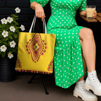 Uganda African Dashiki Tote Bag - Wonder Print Shop