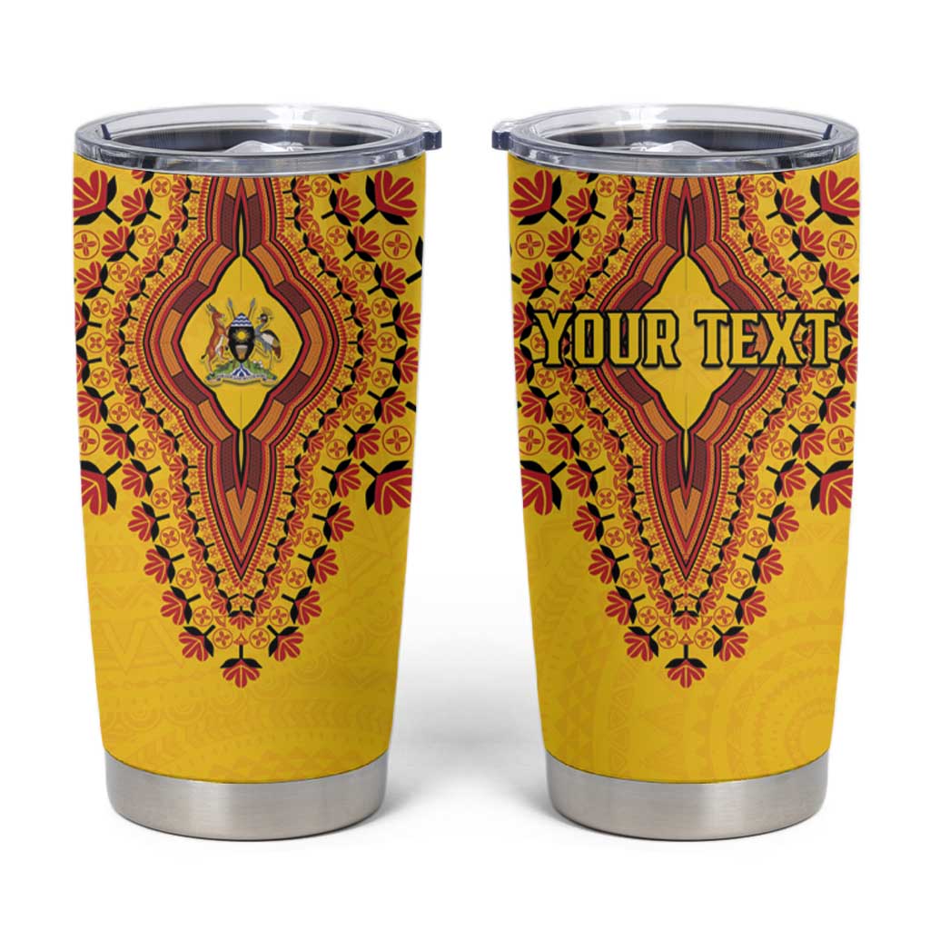 Personalized Uganda African Dashiki Tumbler Cup - Wonder Print Shop