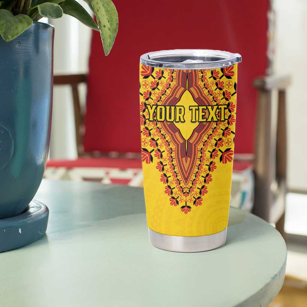 Personalized Uganda African Dashiki Tumbler Cup - Wonder Print Shop