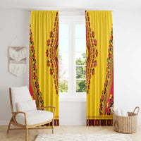Uganda African Dashiki Window Curtain - Wonder Print Shop