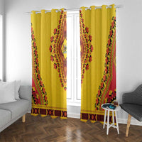 Uganda African Dashiki Window Curtain - Wonder Print Shop