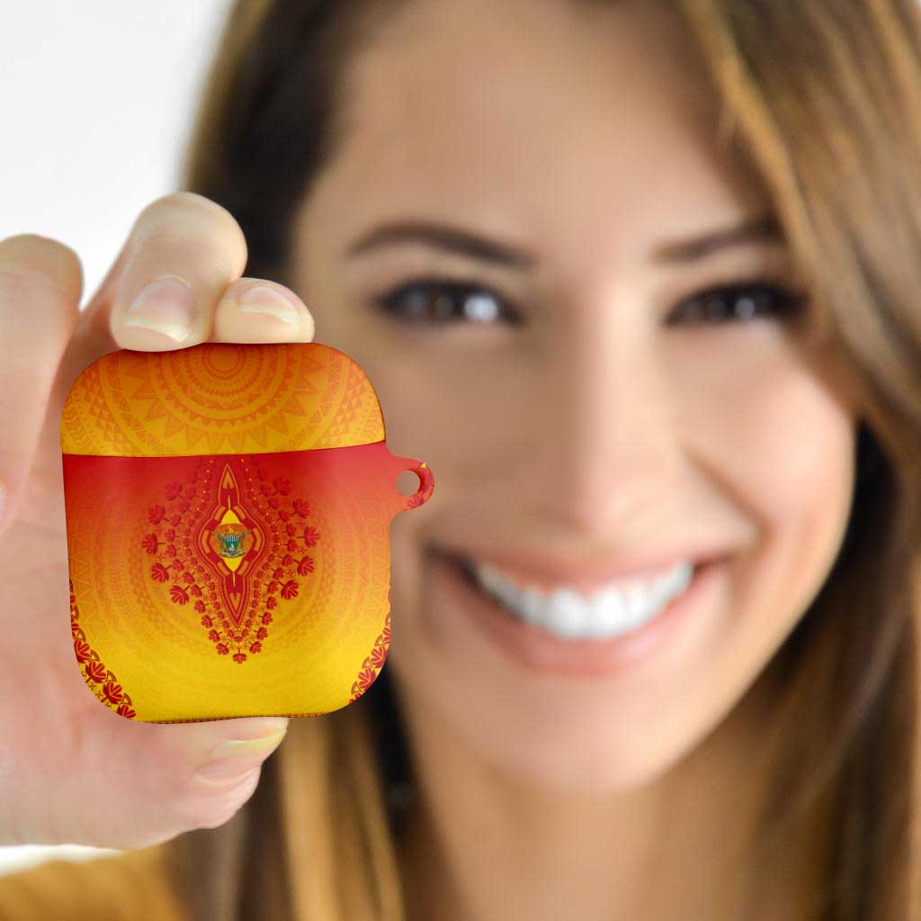 Zimbabwe African Dashiki AirPods Case - Wonder Print Shop