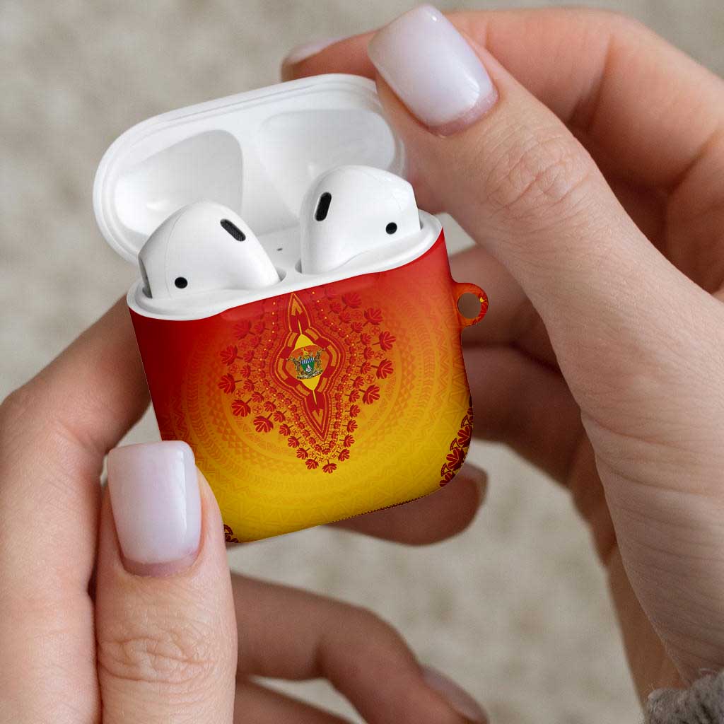Zimbabwe African Dashiki AirPods Case - Wonder Print Shop
