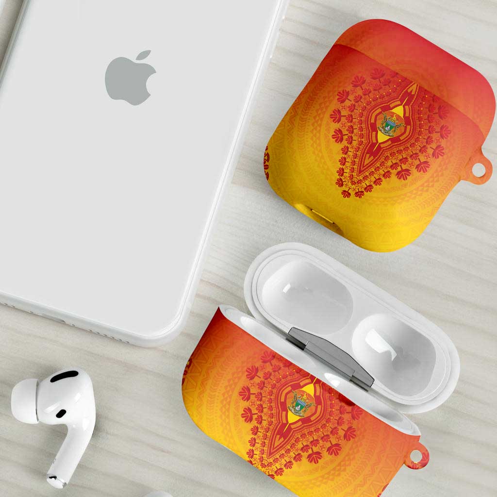 Zimbabwe African Dashiki AirPods Case - Wonder Print Shop