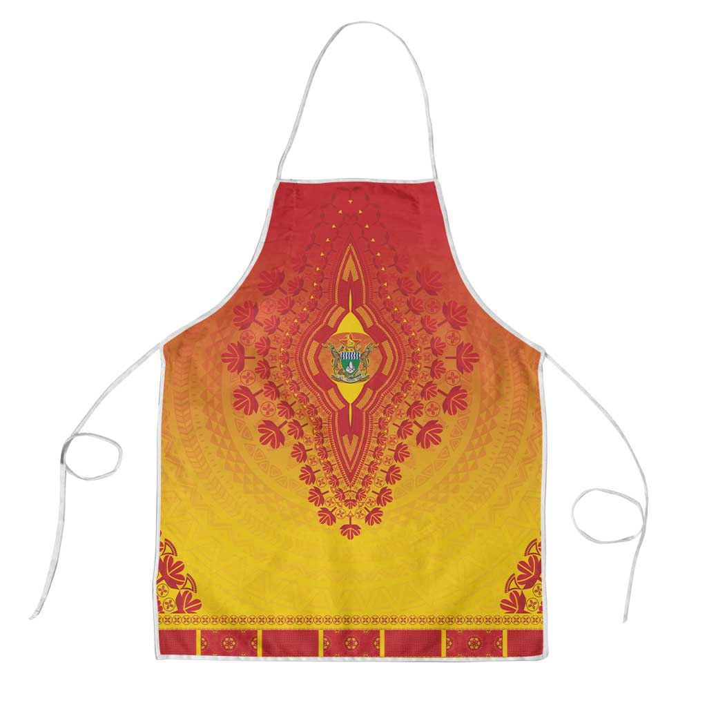 Zimbabwe African Dashiki Apron - Wonder Print Shop