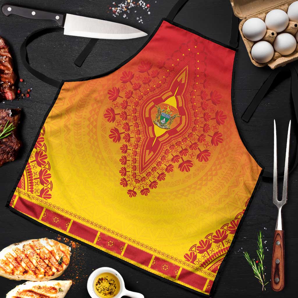 Zimbabwe African Dashiki Apron - Wonder Print Shop