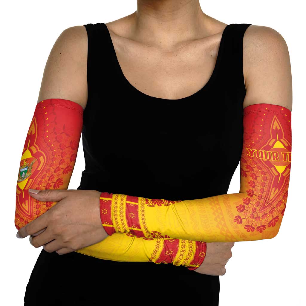 Personalized Zimbabwe African Dashiki Arm Sleeves - Wonder Print Shop