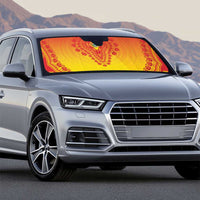 Zimbabwe African Dashiki Auto Sun Shade - Wonder Print Shop