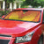 Zimbabwe African Dashiki Auto Sun Shade - Wonder Print Shop