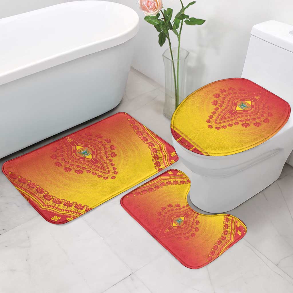 Zimbabwe African Dashiki Bathroom Set - Wonder Print Shop