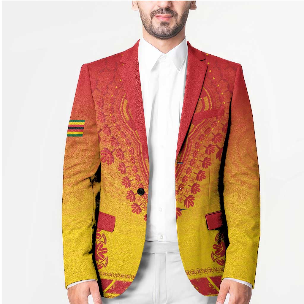 Personalized Zimbabwe African Dashiki Blazer - Wonder Print Shop