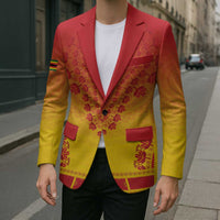 Personalized Zimbabwe African Dashiki Blazer - Wonder Print Shop