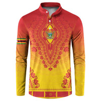 Personalized Zimbabwe African Dashiki Button Sweatshirt - Wonder Print Shop