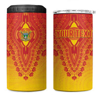 Personalized Zimbabwe African Dashiki 4 in 1 Can Cooler Tumbler - Wonder Print Shop