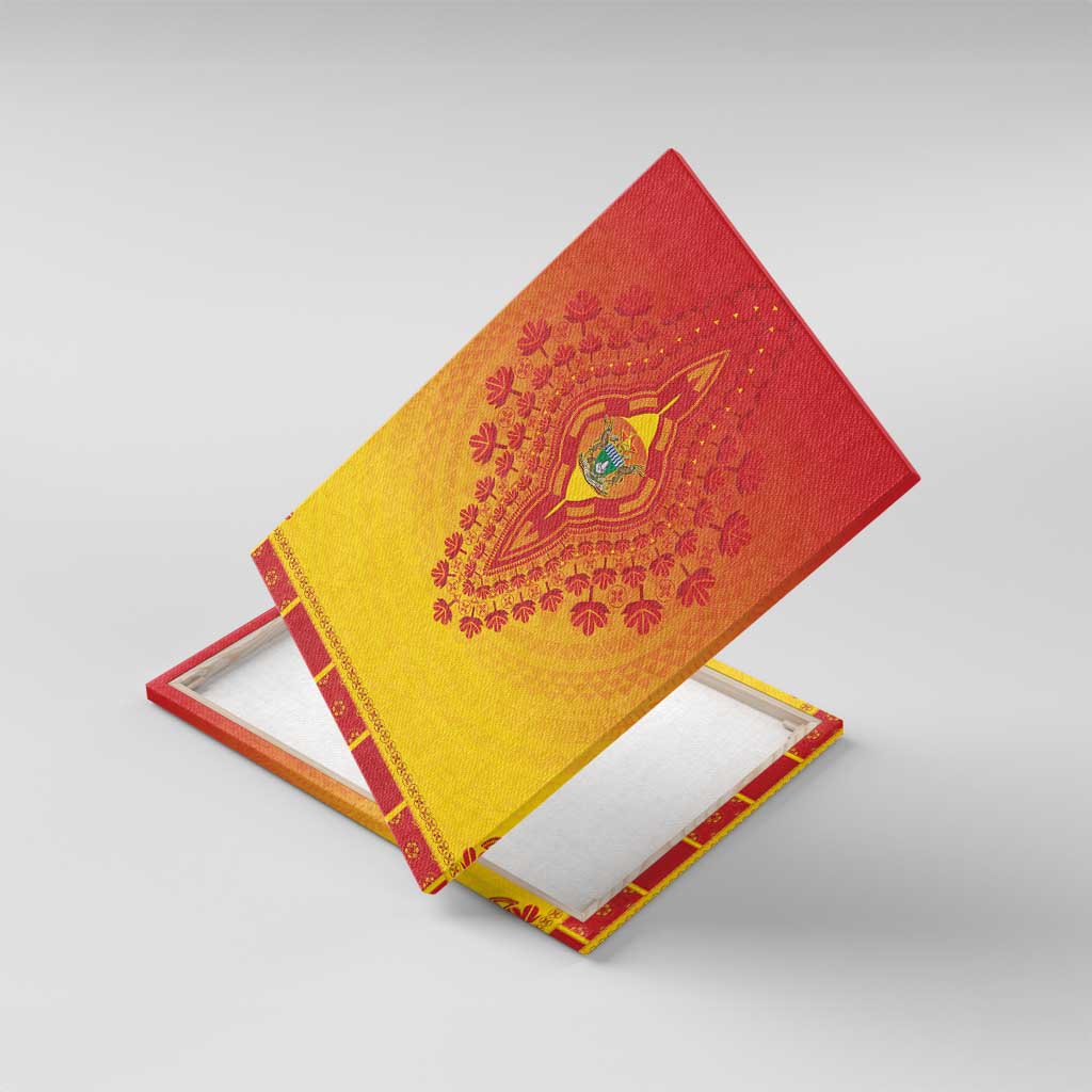 Zimbabwe African Dashiki Canvas Wall Art - Wonder Print Shop