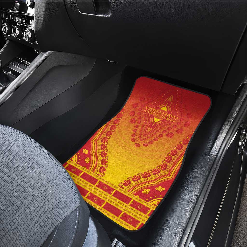 Personalized Zimbabwe African Dashiki Car Mats - Wonder Print Shop