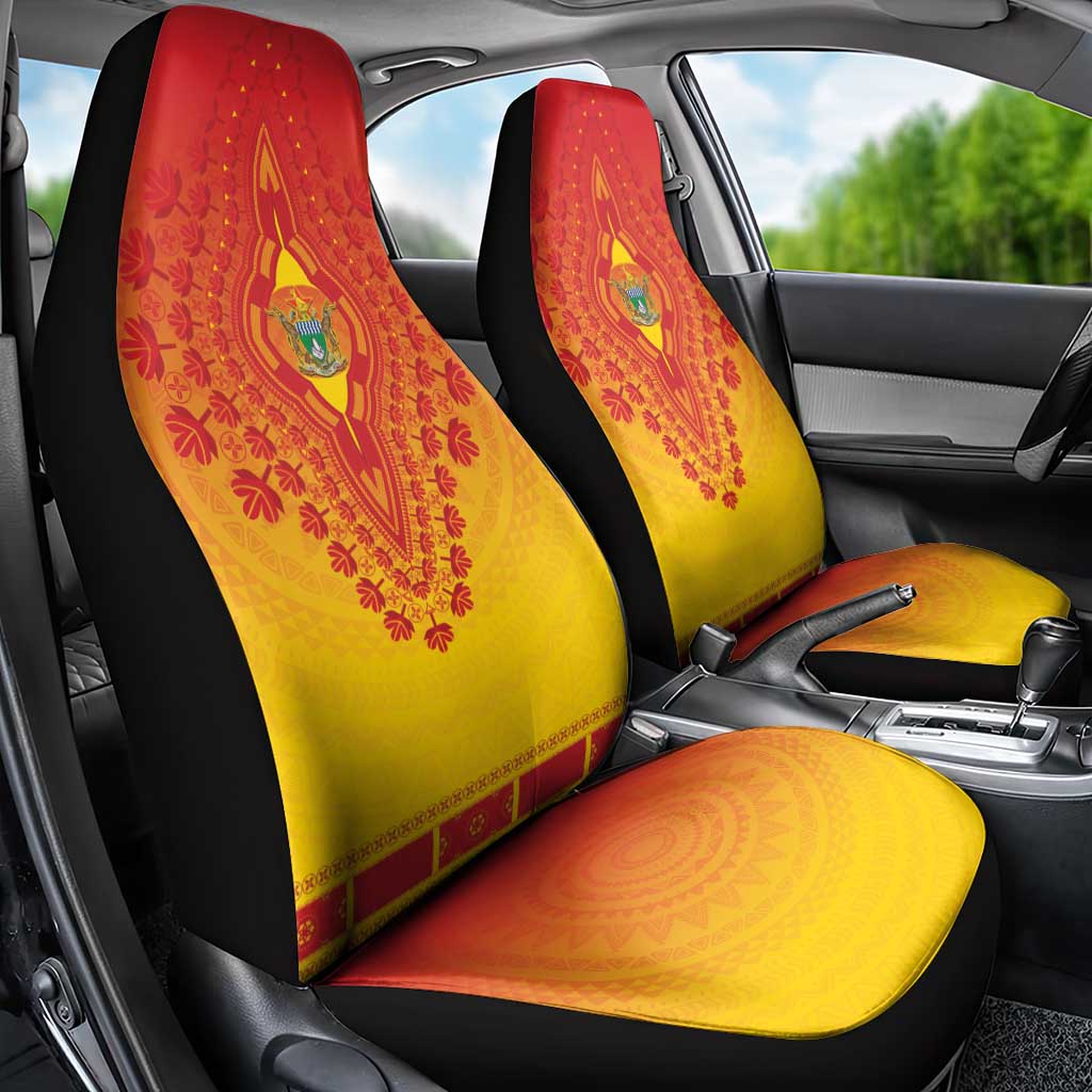 Zimbabwe African Dashiki Car Seat Cover - Wonder Print Shop