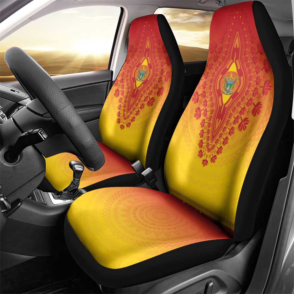Zimbabwe African Dashiki Car Seat Cover - Wonder Print Shop