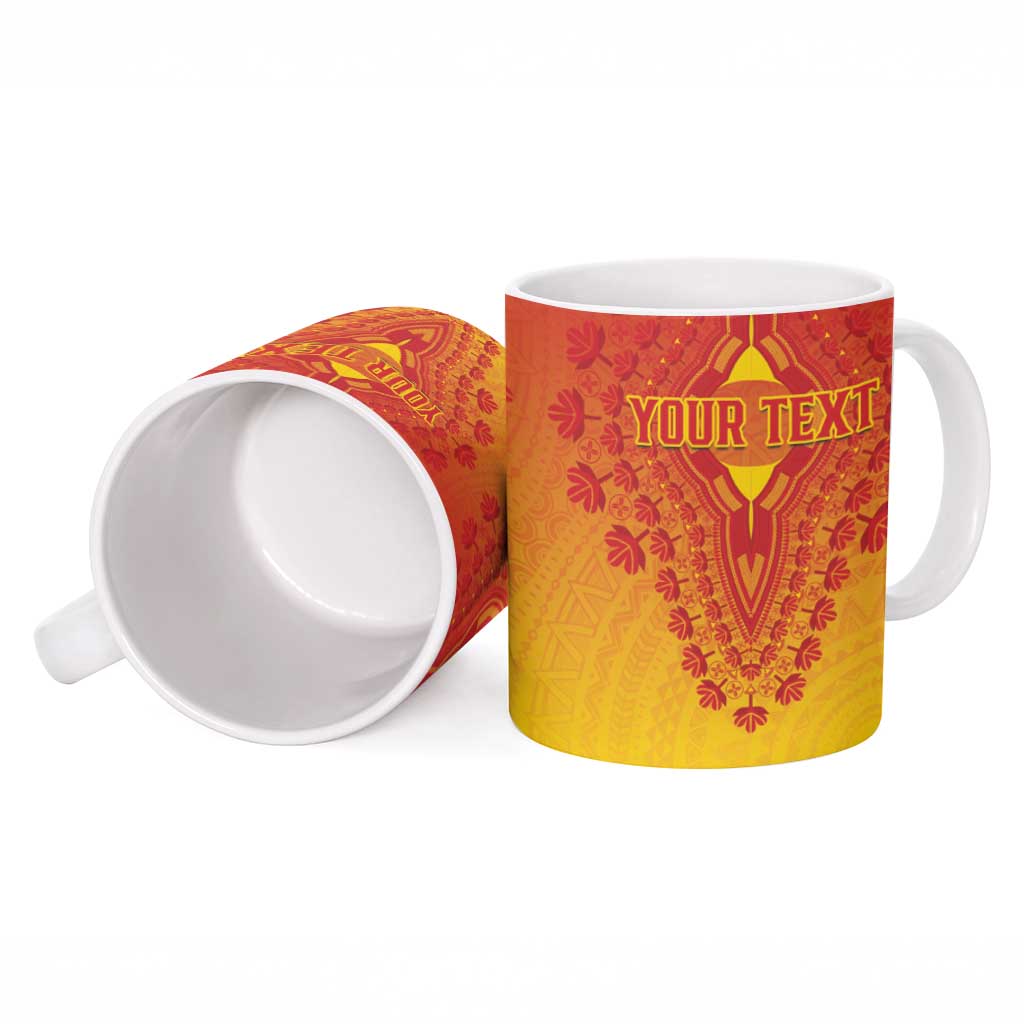 Personalized Zimbabwe African Dashiki Ceramic Mug - Wonder Print Shop