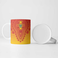 Personalized Zimbabwe African Dashiki Ceramic Mug - Wonder Print Shop