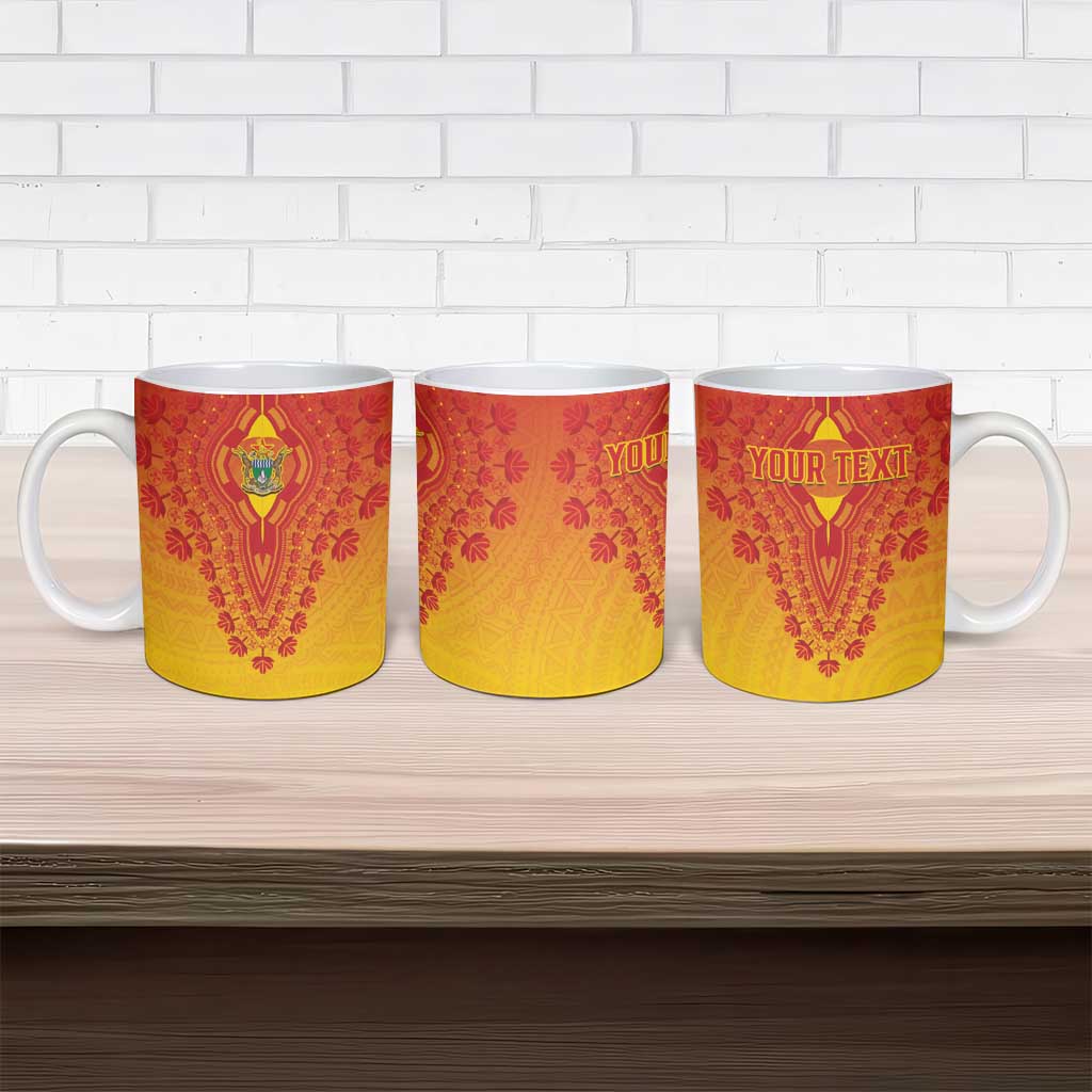 Personalized Zimbabwe African Dashiki Ceramic Mug - Wonder Print Shop