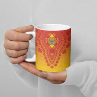 Personalized Zimbabwe African Dashiki Ceramic Mug - Wonder Print Shop