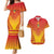 Personalized Zimbabwe African Dashiki Couples Matching Mermaid Dress and Hawaiian Shirt - Wonder Print Shop