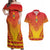 Personalized Zimbabwe African Dashiki Couples Matching Off Shoulder Maxi Dress and Hawaiian Shirt - Wonder Print Shop