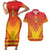 Personalized Zimbabwe African Dashiki Couples Matching Short Sleeve Bodycon Dress and Hawaiian Shirt - Wonder Print Shop