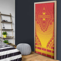 Personalized Zimbabwe African Dashiki Door Cover - Wonder Print Shop
