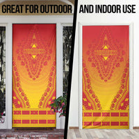 Personalized Zimbabwe African Dashiki Door Cover - Wonder Print Shop