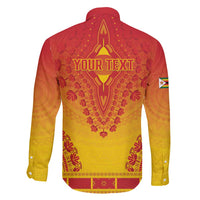 Personalized Zimbabwe African Dashiki Family Matching Long Sleeve Bodycon Dress and Hawaiian Shirt - Wonder Print Shop