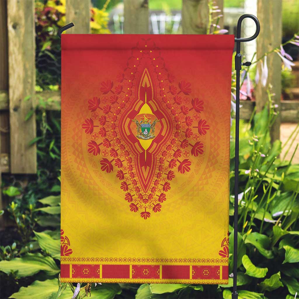 Zimbabwe African Dashiki Garden Flag - Wonder Print Shop