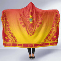 Zimbabwe African Dashiki Hooded Blanket - Wonder Print Shop