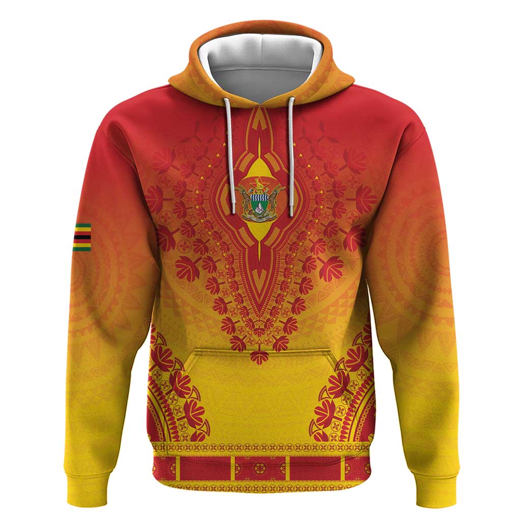 Personalized Zimbabwe African Dashiki Hoodie - Wonder Print Shop