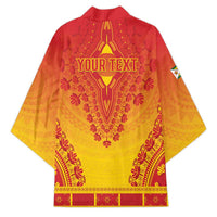 Personalized Zimbabwe African Dashiki Kimono - Wonder Print Shop