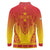 Personalized Zimbabwe African Dashiki Long Sleeve Polo Shirt - Wonder Print Shop