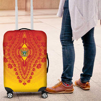 Zimbabwe African Dashiki Luggage Cover - Wonder Print Shop