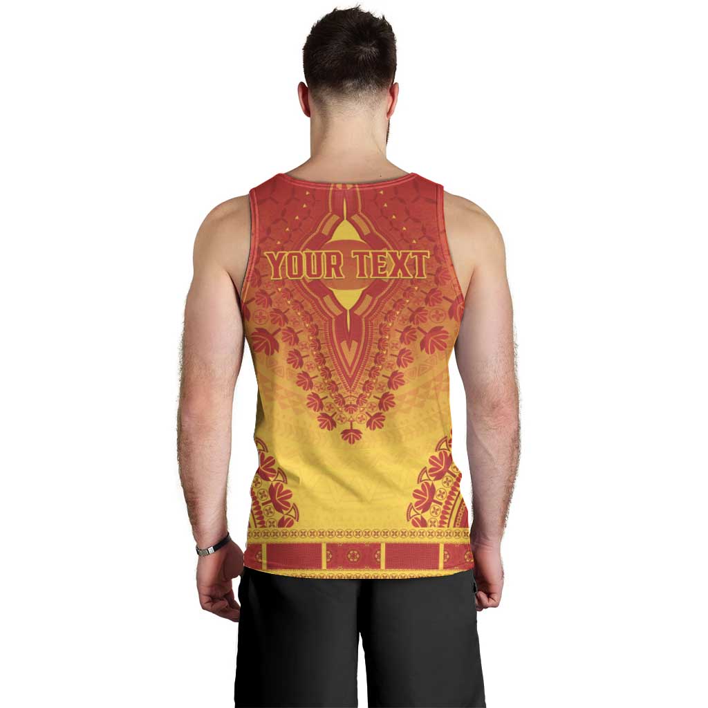 Personalized Zimbabwe African Dashiki Men Tank Top - Wonder Print Shop