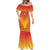 Personalized Zimbabwe African Dashiki Mermaid Dress - Wonder Print Shop