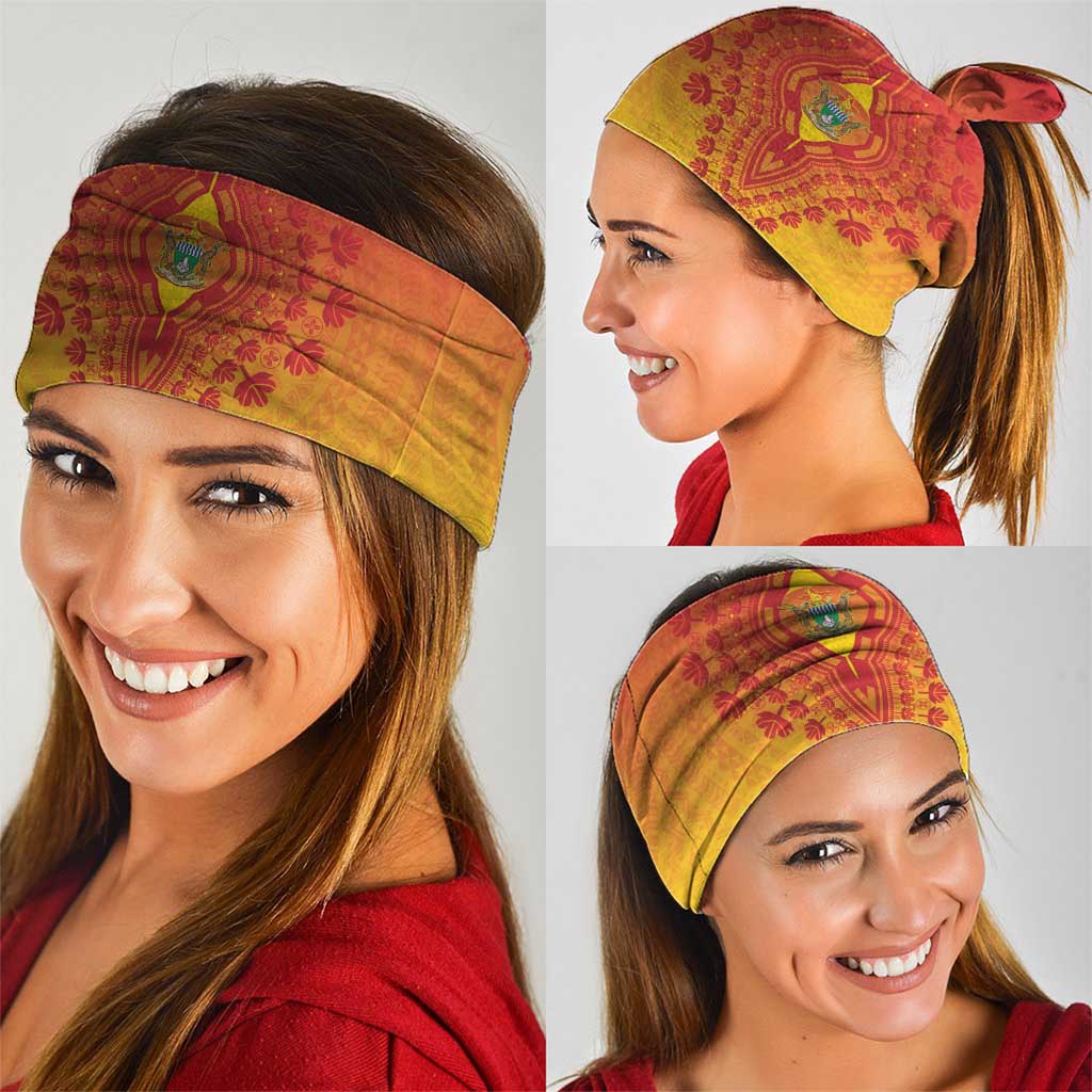 Zimbabwe African Dashiki Neck Gaiter - Wonder Print Shop