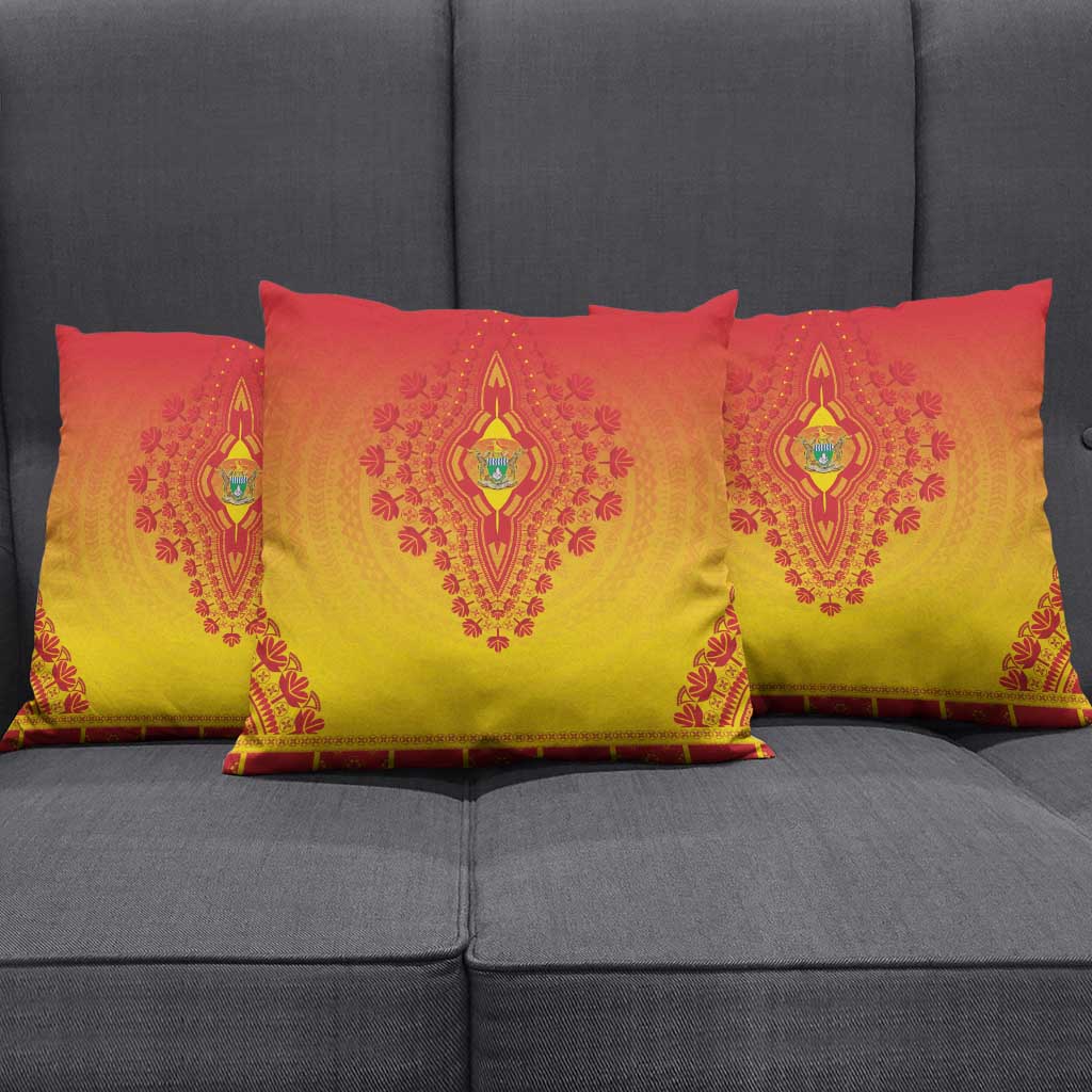 Zimbabwe African Dashiki Pillow Cover - Wonder Print Shop