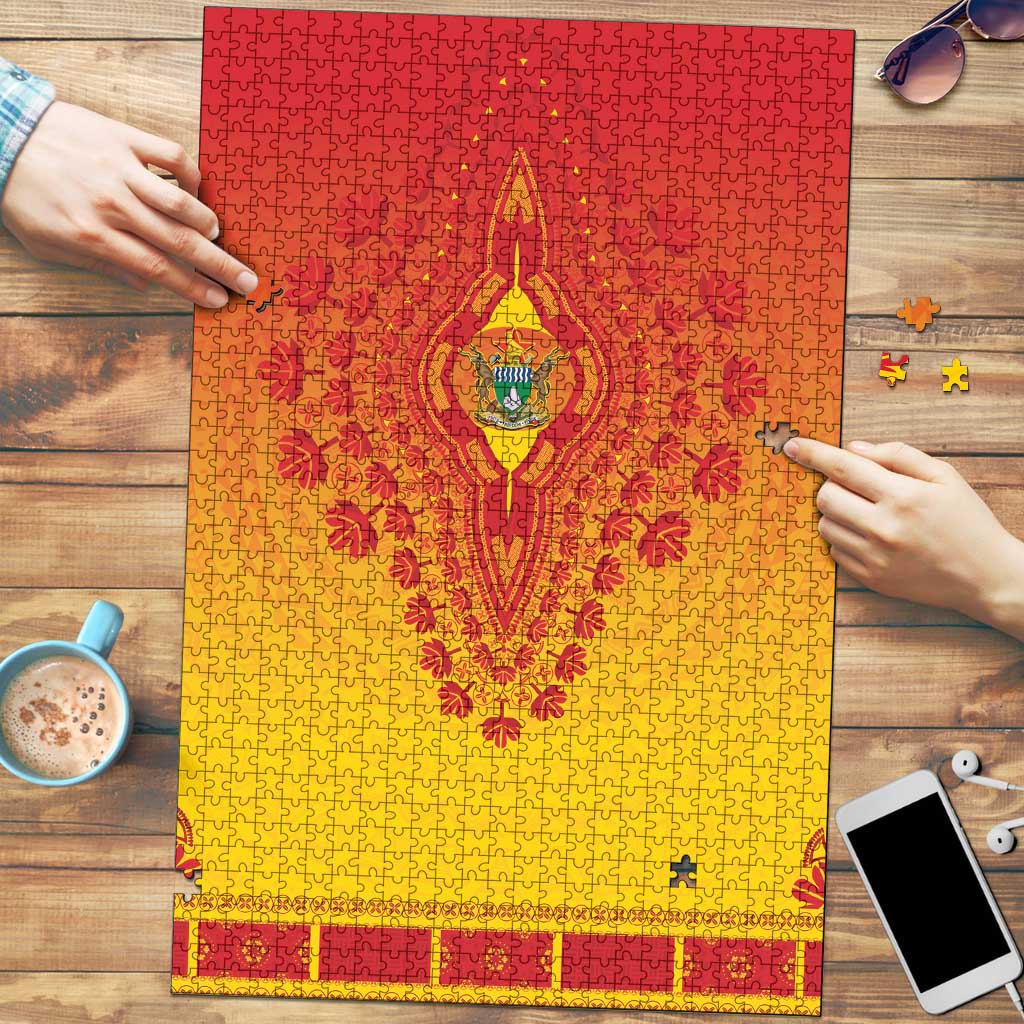Zimbabwe African Dashiki Puzzle - Wonder Print Shop