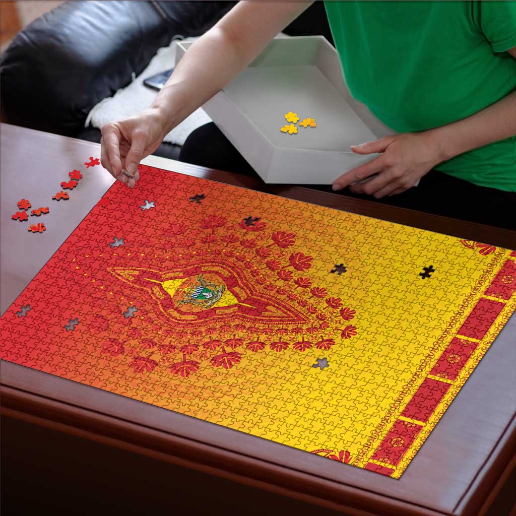 Zimbabwe African Dashiki Puzzle - Wonder Print Shop