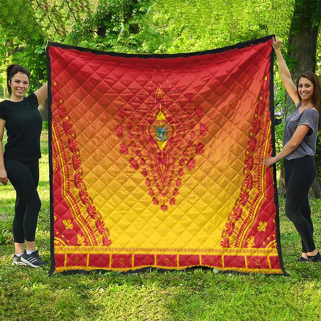 Zimbabwe African Dashiki Quilt - Wonder Print Shop