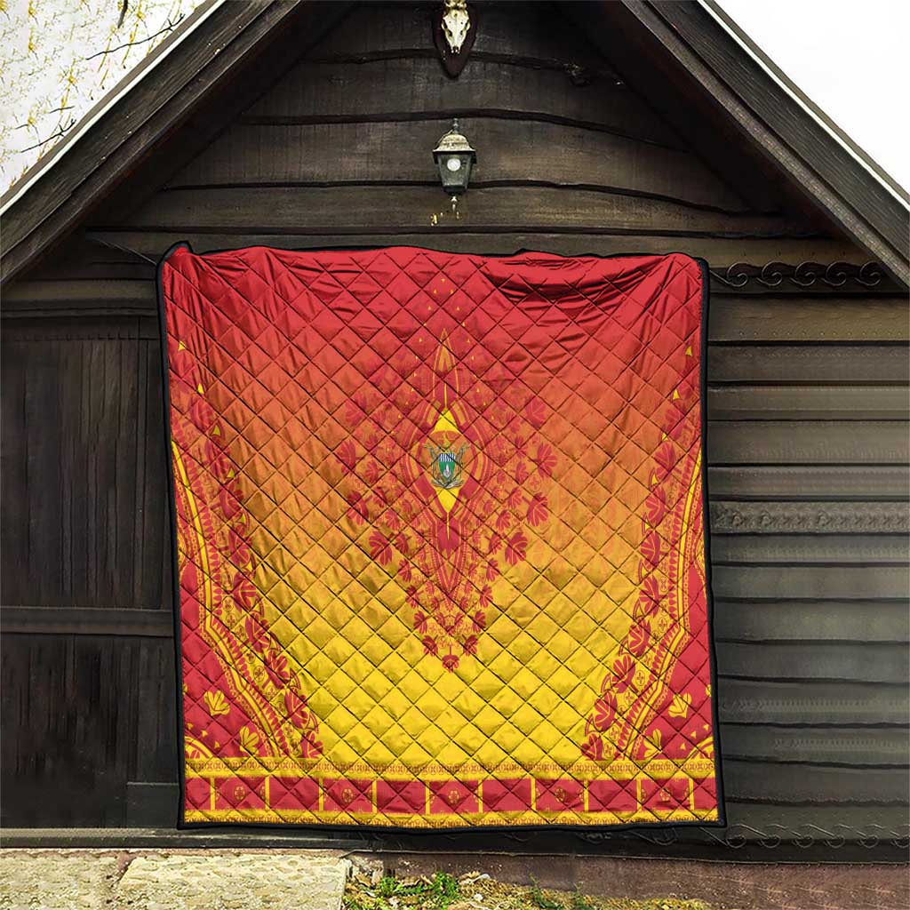 Zimbabwe African Dashiki Quilt - Wonder Print Shop