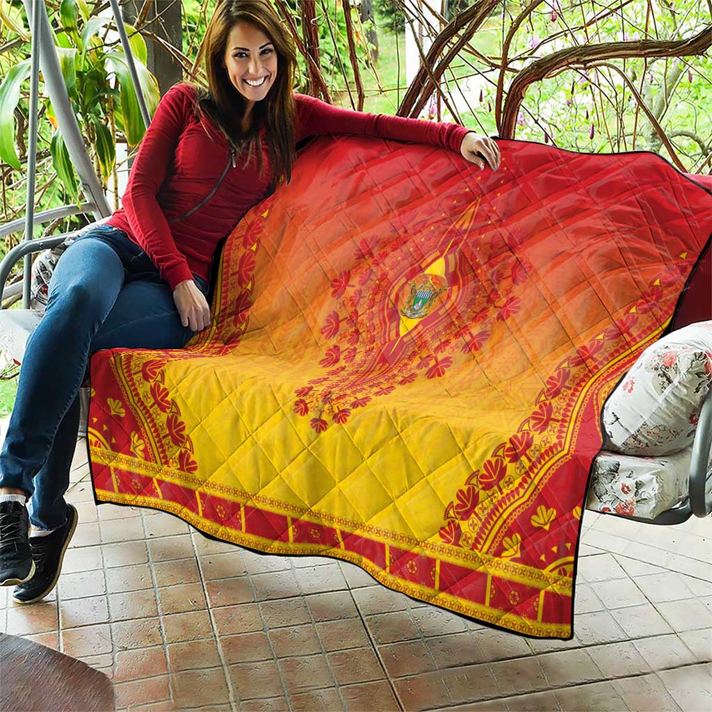 Zimbabwe African Dashiki Quilt - Wonder Print Shop