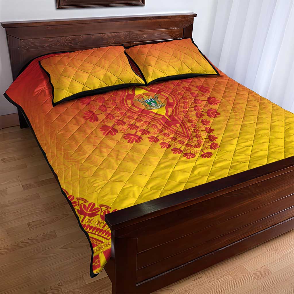 Zimbabwe African Dashiki Quilt Bed Set - Wonder Print Shop