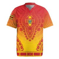 Personalized Zimbabwe African Dashiki Rugby Jersey - Wonder Print Shop